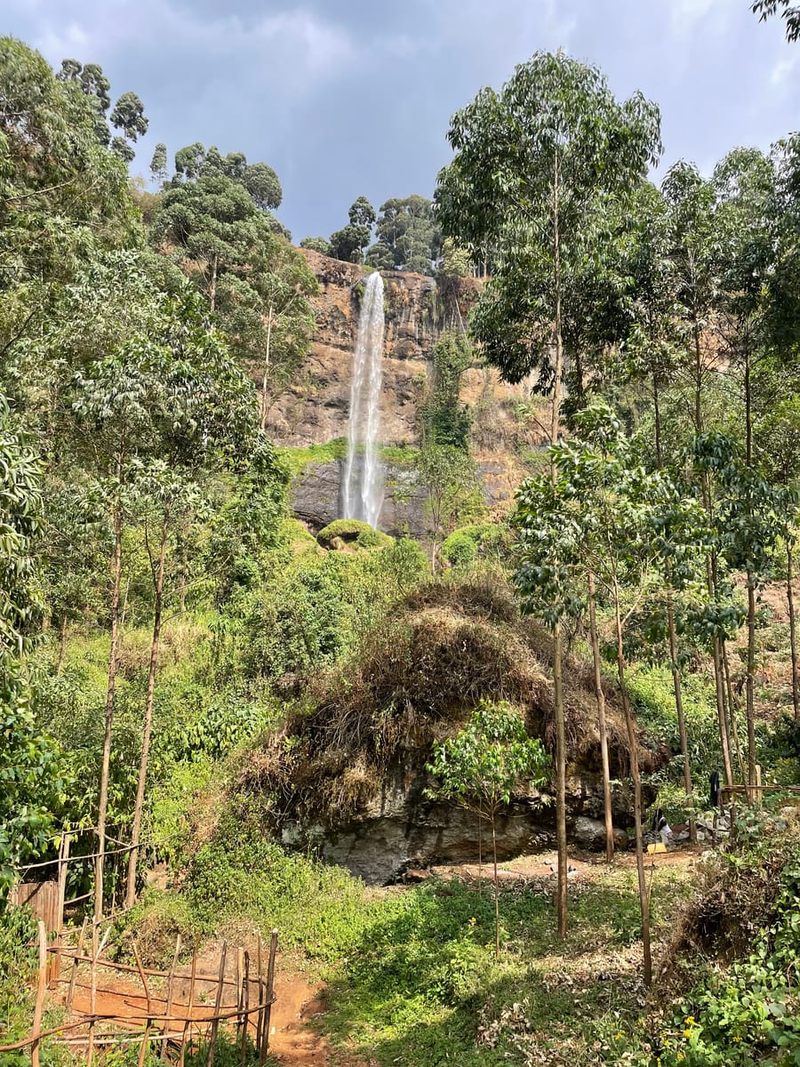 Sipi Falls off the flank of Mount Elgon